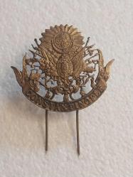 Osmanlı Devlet Armalı, Constantinople Yazılı Koleksiyonluk Rozet, Kalpak Kokartı..