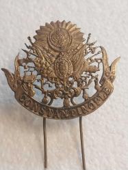 Osmanlı Devlet Armalı, Constantinople Yazılı Koleksiyonluk Rozet, Kalpak Kokartı..
