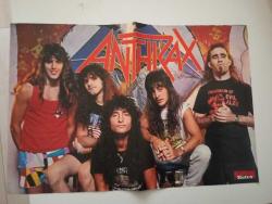 Anthrax Orjinal Blue Jean Poster