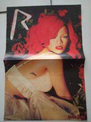 Rihanna Orjinal Poster Blue Jean