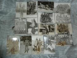 ANTİKA SİYAH BEYAZ ASKER FOTOĞRAFLARI 1930-1975 YILLARI ARASI 64 ADET+ÜCRETSİZ KARGO