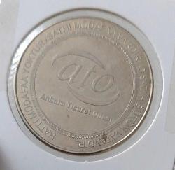 SAKARYA ZAFERİ 100 YAŞINDA ATO ANKARA TİCARET ODASI ORİJİNAL MADALYONU ÇİL-ÇİLALTI A1TTT1O NADİR