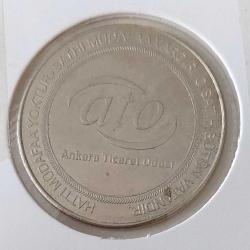 SAKARYA ZAFERİ 100 YAŞINDA ATO ANKARA TİCARET ODASI ORİJİNAL MADALYONU ÇİL-ÇİLALTI A1TTT1O NADİR