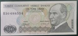LOT.19 » TÜRKİYE  10 LİRA KAĞIT PARA