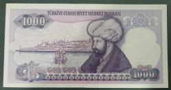 TÜRKİYE  1000  LİRA KAĞIT PARA