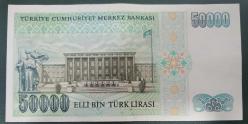 TÜRKİYE  50.000  LİRA KAĞIT PARA