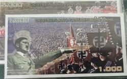 NAZİ ALMANYASI  5 ADET FANTAZİ PARA