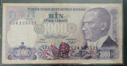 TÜRKİYE 1000 TÜRK LİRASI