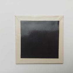 Rusya Russia - Posta Pulu Temalı Ülke - Baskılı Buzdolap Magneti Kare - 9x9 cm