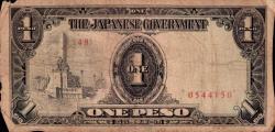 Japonya İşgal - 1 Peso - Haliyle