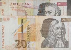 Slovenya 10/20 Tolarjev