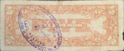 Japonya İşgal - 5 Peso - Haliyle
