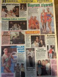HAFTA SONU DERGİ - GAZETESİ EKSTRA EKİ DOĞUM GÜNÜ HEDİYESİ (TURKİSH -MAGAZINE - NEWSPAPER) - TAM TAKIM 8 SAYFADIR -  6 TEMMUZ 1990 - Sayı: 27 - Türkan Şoray-Hülya Koçyiğit-Abdürrezzak Ceylan-Mehmet Aydın-Arif Ağaoğlu-Semra Özal-Sibel Can-Ahu Tuğba-Metin Kaya-Ferdi Tayfur-Necla Nazır-Ahmet Selçuk İlkan-Perihan Savaş-Yılmaz Zafer-Semiha Yankı-Ferit Tütüncü-Ahmet Uğurlu-Necdet Uğurlu-Meltem Doğanay-Çeçilya-Asuhan-Atilla Yelken-Hilal Özdemir-Yasemin Kutsi-Huysuz Virjin-Kim Wilde-Korhan Abay-İlhan İrem-Kamil Öztürk-Erkan Hoşsöyler-Gazanfer Özcan-Gönül Ülkü-Melih Gülgen-Turgut Aslan-Serdar Gökhan-Özcan Özgür Kimdir-Cengiz Kurtoğlu-Arif Susam-Ercan Turgut-Yunus Bülbül-Cemal Reşit Rey-Gülen Sunguroğlu-Serim Sunguroğlu-Selma Şeşbeş-Altuğ Peker-Banu Bilginer-Tayfun Atasev-Ömer Dirim-Leyla Atasev-Ayda Dirim