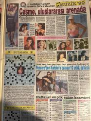 HAFTA SONU DERGİ - GAZETESİ EKSTRA EKİ DOĞUM GÜNÜ HEDİYESİ (TURKİSH -MAGAZINE - NEWSPAPER) - TAM TAKIM 8 SAYFADIR -  6 TEMMUZ 1990 - Sayı: 27 - Türkan Şoray-Hülya Koçyiğit-Abdürrezzak Ceylan-Mehmet Aydın-Arif Ağaoğlu-Semra Özal-Sibel Can-Ahu Tuğba-Metin Kaya-Ferdi Tayfur-Necla Nazır-Ahmet Selçuk İlkan-Perihan Savaş-Yılmaz Zafer-Semiha Yankı-Ferit Tütüncü-Ahmet Uğurlu-Necdet Uğurlu-Meltem Doğanay-Çeçilya-Asuhan-Atilla Yelken-Hilal Özdemir-Yasemin Kutsi-Huysuz Virjin-Kim Wilde-Korhan Abay-İlhan İrem-Kamil Öztürk-Erkan Hoşsöyler-Gazanfer Özcan-Gönül Ülkü-Melih Gülgen-Turgut Aslan-Serdar Gökhan-Özcan Özgür Kimdir-Cengiz Kurtoğlu-Arif Susam-Ercan Turgut-Yunus Bülbül-Cemal Reşit Rey-Gülen Sunguroğlu-Serim Sunguroğlu-Selma Şeşbeş-Altuğ Peker-Banu Bilginer-Tayfun Atasev-Ömer Dirim-Leyla Atasev-Ayda Dirim