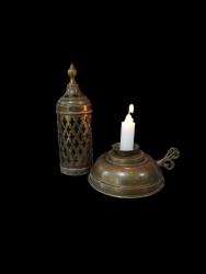 DÖNEM ÜRÜNÜ BAKIR EL İŞÇİLİĞİ MUMLUK ŞAMDAN