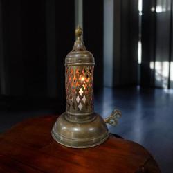 DÖNEM ÜRÜNÜ BAKIR EL İŞÇİLİĞİ MUMLUK ŞAMDAN