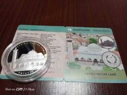 Habibi Neccar Cami Antakya Gümüş Hatıra Parası no1 (sertifikalı)