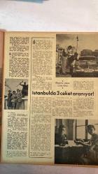 HAFTA DERGİSİ - KAPAK: JULİA ADAMS - 23 EKİM 1953 — SAYI: 213  167 KOMÜNİST SANIK - MEHMET BİBER - DULLES - EDEN - BIDAULT - AĞAH AKSEL - DR. BEBLER - BERIA - AHMED ÖZDEL - GANDİ - WINSTON CHURCHILL - VALKOF - VİŞİNSKİ  167 KOMÜNİST SANIGININ MAHKEMESİ - DÖRTLER KONFERANSI - TRIESTE DAVASI - TÜRKİYE’NİN TAVASSUT TEKLİFİ - BERIA RUSYA’DAN KAÇMAMIŞ - AKADEMİDE DERSLERE BAŞLANDI - GANDİ’NİN ÖLÜM YILDÖNÜMÜ - T.U. REKTÖRÜNÜN BASIN TOPLANTISI - LİG MAÇLARI BAŞLADI - BELGRAD’DA YAPILAN NUMAYİŞ - MADALYA ALAN YEDEK SUBAYLAR - ÜNİVERSİTEYE DİKİLECEK ATATÜRK HEYKELİ - YUGOSLAVYA DÖRTLÜ KONFERANS TEKLİFİ - CHURCHILL NOBEL EDEBİYAT MÜKÂFATINI KAZANDI - ÜÇLER LONDRA’DA TOPLANDILAR   - TAM TAKIM EKSİKSİZ 42 SAYFA