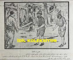 Osmanlıca Karagöz Mizah Dergisi-Gazetesi, Orijinal Dönem Basım, (Ottoman Magazine-Newspaper-Journal Illustré Cara-Gueuz) - 23 Şubat 1924 - Sayı: 1663 - Hicri: 17 Recep 1342 - Rumi: 23 Şubat 1340 - Karikatür: Siyasi Fırkalar Nasıl Kurulur? 
