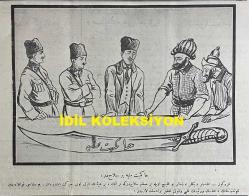 Osmanlıca Karagöz Mizah Dergisi-Gazetesi, Orijinal Dönem Basım, (Ottoman Magazine-Newspaper-Journal Illustré Cara-Gueuz) - 29 Mart 1924 - Sayı: 1673 - Hicri: 23 Şaban 1342 - Rumi: 29 Mart 1342 - Karikatür: Yirmi Beşinci Madde 
