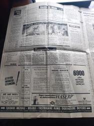 Halka ve Olaylara Tercüman Gazetesi - Turkish Newspaper - 19 Temmuz 1973 - öğretmenlerin maaş farkı bu ay ödenecek - 202 bin öğretmenin intibak işlemi tamamlandı - kabil'de silah sesleri duyuluyor - Ardahan'da salgın hastalıktan bir günde 12 çocuk öldü - Süleyman Demirel dirlik ve düzenliğin anahtarı millette - Adalet Partisinin aday sayısı bu devre de rekor seviyede - Başbakan Naim Talu karabük'ün yol davası ele alınacak - Sözün kısası yazan Rauf Tamer - seçim pazarı yazan Tarık Buğra - Haliç köprüsü 1974 yılı Cumhuriyet bayramına kadar tamamlanmış olacak Fotoğrafı - boksörümüz Yeter Sevimli ve güreşçimiz Metin Çıkmaz kebapçı dükkanı açtılar - Pele'siz Brezilya S.O.S. veriyor - güreş federasyonu başkanı Nihat Işıtman dünkü basın toplantısında fotoğraf - Foreman Muhammed Ali'nin maç teklifini reddetti - Türkiye ligi ve Kupası fikstürleri - at yarışları tahminleri - Cumhurbaşkanı Fahri Korutürk Türk sporunun en büyük şampiyonu Mustafa Dağıstanlı'yı Florya köşkünde kabul etti fotoğraf