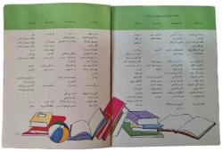 İRAN 4.SINIF FARSÇA DERS KİTABI 1973/1352 ORİJİNAL DEVLET BASKISI (İran, Rıza Pehlevi dönemi ders kitabı - Pehlevi ve ailesi portreli)