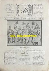 Osmanlıca Karagöz Mizah Dergisi-Gazetesi, Orijinal Dönem Basım, (Ottoman Magazine-Newspaper-Journal Illustré Cara-Gueuz) - 23 Ocak 1924 - Sayı: 1654 - Hicri: 16 Cemaziyelahir 1342 - Rumi: 23 Kanun-i Sani 1340 - Karikatür: Avrupa'nın Bugünkü Siyasi Haritası 