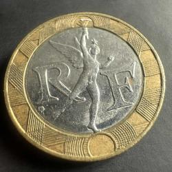 Fransa 10 Frank 1989