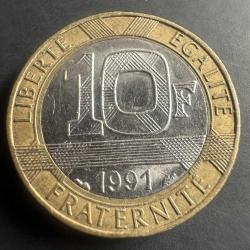 Fransa 10 Frank 1991