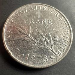 Fransa 1 Frank 1973