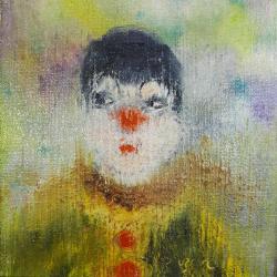 VINTAGE İMZALI PALYAÇO YAĞLIBOYA RESİM