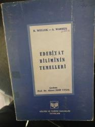 EDEBİYAT BİLİMİNİN TEMELLERİ 2.EL