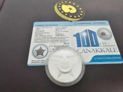 Barış Zirvesi 23 Nisan - Çanakkale 100. Yıl Hatıra Parası - Sertifikalı