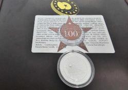 Barış Zirvesi 23 Nisan - Çanakkale 100. Yıl Hatıra Parası - Sertifikalı