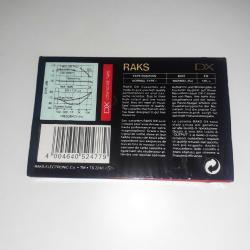 RAKS DX 46 LIK DÖNEM ORJINLA BOŞ KASET