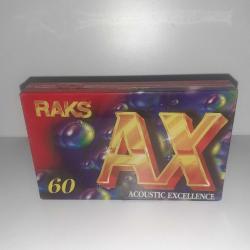 RAKS AX 60 LIK BOŞ KASET DÖNEM ORJINAL