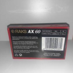 RAKS AX 60 LIK BOŞ KASET DÖNEM ORJINAL