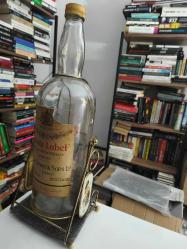 İskoçya Dewar's White Label ve Figürlü Orijinal Metal Standı