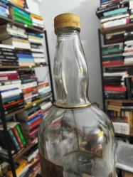 İskoçya Dewar's White Label ve Figürlü Orijinal Metal Standı