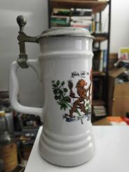 Rastal Alman Bira Bardağı 1516 Saflık Yasası Temalı Koleksiyonluk Stein