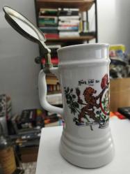 Rastal Alman Bira Bardağı 1516 Saflık Yasası Temalı Koleksiyonluk Stein