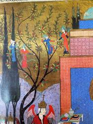 TARİHİ MİNYATÜR ESER HZ. İDRİS PEYGAMBER VE MELEKLER