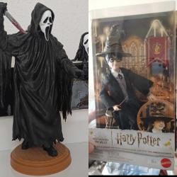 Büyük boy Harry Potter figür oyuncak v the scream Çığlık figür biblo dekor tasarım hediye nostalji vintage retro aksesuar koleksiyon süs hobi minyatür diorama reklam promosyon
