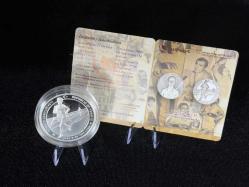 DARPHANE Hüseyin Aktaş – Türk Spor İnsanları Serisi No: 5 Gümüş Hatıra Sikke