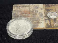 DARPHANE Hüseyin Aktaş – Türk Spor İnsanları Serisi No: 5 Gümüş Hatıra Sikke