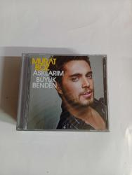 Murat boz aşklarım büyük benden  albümü acılmamış ambalajında sıfır  koleksiyon klasik cd müzik  YILMAZ VİDEO