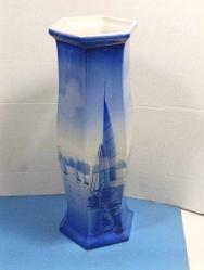 VZ4----1950'LER ÜRETİMİ ELSTERWERDE PORSELEN VAZO