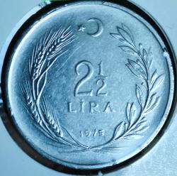 2 1/2 LİRA 1975