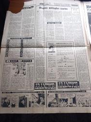 Halka ve Olaylara Tercüman Gazetesi - Turkish Newspaper - 6 Ağustos 1970 - Salihli mitinginde çatışma oldu - köylüleri kışkırtan 17 üniversitenin nezarette - Cumhurbaşkanı Cevdet Sunay  Başbakan Süleyman Demirel ile 4 saat görüştü - Başbakan Süleyman Demirel 50 yataklı hastanenin temelini atmak üzere Gediz'e gidiyor - orta dereceli okullarda sınıfta kalmak yok - ODTÜ için meclis araştırması istendi - Milli Eğitim Bakanı Orhan Oğuz - Büyükelçi Komer'in arabası yakılıyor 6 Ocak 1969 - okuyucu mektupları üzerine yazan Halit Fahri Ozansoy - En kolayı düşman olmak yazan Tarık Buğra - Ankara İstanbul İzmir Radyosu programı - İstanbul meyhaneleri yazan Reşat Ekrem Koçu Yazı Dizisi - 3. Türkiye ligi ilk devre fikstürü - Hanımları aşıkhane sözlerle uyandıran bir saat yapıldı - Fenerbahçe'nin yeni antrenörü Constantin Teasca söylüyor futbolcular iki dakika sonra öğreniyor - fuar şehirleri kupası'nda Eskişehirspor Sevilla ile oynuyor - Galatasaray voleybol davasını kazandı - Erol Tarhan