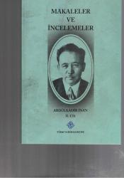 MAKALELER ve İNCELEMELER - İKİ CİLT TAKIM -